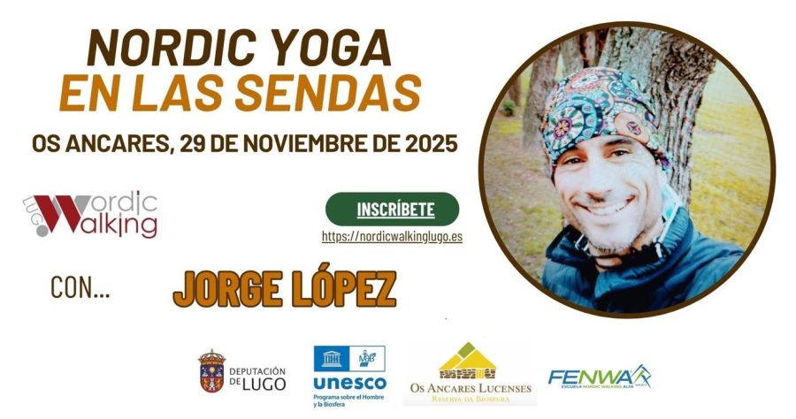 NORDIC YOGA EN RESERVA BIOSFERA ANCARES JORGE LOPEZ